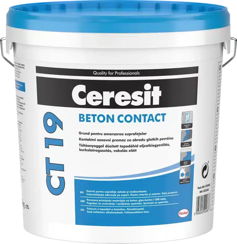 CERESIT CT19 - Контактен грунд за бетон - 25кг.